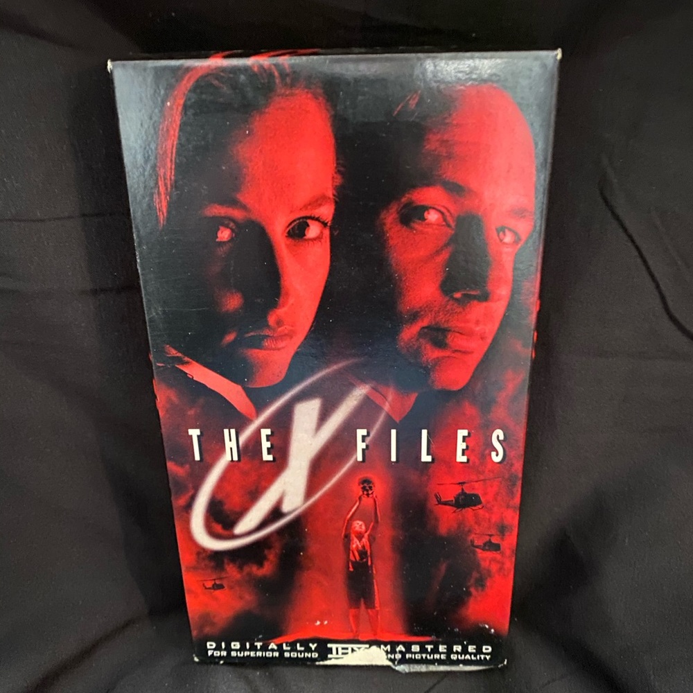 The X Files VHS Mulder Scully